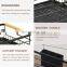 Kitchen Dish Drainer, Drying Rack with Full-Mesh Storage Basket, Black