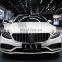 Front Bumper Full Set New Arrival Body Kit For Benz C Class W 205 Upgrade C63 AMG Flag-angle Body Kit With Grille Fenders Hood