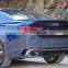2017-2019 High Quality Body Kits For Audi A5 Modified RS5 Front Rear Car Bumper With Grille S5 Grille Side Skirt Rear Diffuser