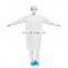 Disposable Lab Coat PP/SMS With Elastic/Knitting Cuff Nurse Non Woven Medical Hospital visiting coat