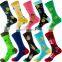 Wholesale High Quality Winter Socks Full Cotton Jacquard Dress Socks Colorful Festival Crazy Funny Women Men Crew Happy Socks