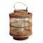 Best Price Natural Bamboo Lantern Grass Candle Holder Simple stylish Candle Jar Cheap in Bulk Vietnam Supplier