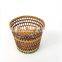 Handmade Rattan Set of Eight Colorful Small Wicker Cups Kid's toy , wicker Woven cup Holder Nursery decor Wholesale in Bulk