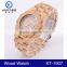 2015 wholesale wood watch vogue wrist wooden watch for men and women with customized logo