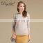 Lady's Thick Winter Crew Neck 7GG Cashmere Sweater Comfortable Women's Clothing
