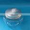 Plastic PET clear jar with aluminum cap