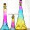 crackle glass vase ases modern romantic wedding decorators