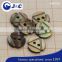 J&C Brown MOP shell buttons,pearl shell buttons for fashion shirt.BR028, BR029