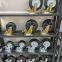 Mute caster steering roller directional wheel rubber wheel universal pulley crib universal wheel