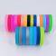 Factory Price Solid Colour Custom LOGO Sports Match Activities Printed Debossed Ink Filled Silicone Bracelet Plain Wristband