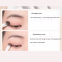 10 Pcs Cosmetic Brush Pu Leather Package Under-eye Eyeliner Smudging Brush Soft Hair Detailing Eyeshadow Brush Set