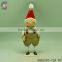 figures christmas metal boy crafts ornament with gift