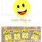 Always happy creative hello smile baby kids playing yellow eraser fancy toys