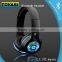 LED Wireless Bluetooth Headphones for Samsung Smartphone Headsets with LED light Glow in dark Earphone