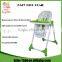 Restaurant Indoor Outdoor Application Promotional Portable Plastic Feeding Chair