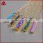 Genuine long rectangle double bar pendants , raw agate druzy bar pendants with 18k real gold plated                        
                                                Quality Choice