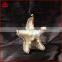 Natural starfish pendant with zircon pave on edge with pearl rhinestone jewelry