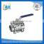 made in china casting stainless steel 1 inch thread ball valve gas