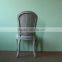 New design linen antique oak dining room furniture wood chair