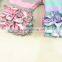 Wholesale baby girl stripes icing capris pant chidren cotton icing ruffle capri boutique ruffled cuff capris                        
                                                Quality Choice