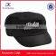 2015 new fashion cheap curved brim blank high quality military cap