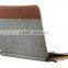 Zipper case for MacBook stand,Tweed type laptop sleeve 13" for Macbook Air,Pro