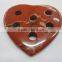 Heart shape mixed stone jewellery pendant manufacturer