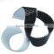 Black self-adsevise strong stick hook and loop fastener tape