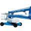 working platform construction building 15m boom trailer articulating boom lift