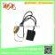High Technology Car Radio TV Antenna Extension connector with Black mixed Red cable