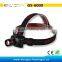 GS-6000 led headlamp with with head strap adjustable reading headlamp