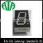 common anode one single digit seven segment led display