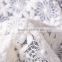high quality white cotton snowflake bridal lace fabric wholesale
