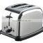 2 Slice Logo Toaster Oven Brushed Stainless With Bun Warmer