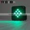 2015 Built-in Li-ion battery & wireless super slim 9*3W RGB 3 IN 1 led Mini flat par can stage par light