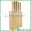 Fuboo Bamboo knife storage block