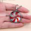 Stylish simple design red charm noctilucent windmill pendant necklace