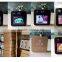 High end promotion gift powerbank usb charger with 40 pages auto sliding LED advertising poster, custom logo available