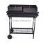 New arrival top brand park trolley barrel standing bbq grill