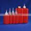 UV black plastic glue bottle Empty Bottle for ink