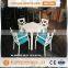 4pcs coffee table set Cast aluminum mesh outdoor furniture