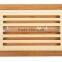 Bamboo Bread Cutting Board With Crumb Catcher 14.5 x 9.4 x 1.3inch Eco-friendly Bamboo Bread Slicer