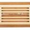 Bamboo Bread Cutting Board with Crumb Catcher 14.5 x 9.4 x 1.3inch eco-friendly bamboo bread slicer