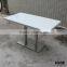 Square dining tables solid surface marble top dining table                        
                                                                                Supplier's Choice