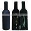 Creative gift wine bottle shape 3 pcs wine opener gift set