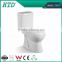 HTD-055A alibaba china western style ceramic two piece toilet