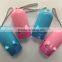 Promotional gifts cute pig style cheap plastic hand pressing flashlight