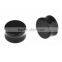 6 Pairs Black Agate Stone Flesh Tunnel Plug avaible in Various Gauges