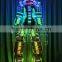 High quality 3D Stilt Walker LED robot Costumes with display screen
