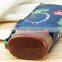 colorful 5 folding pocket wooden handle umbrella